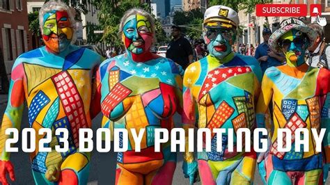 bodypainting day nyc|LIVE New York: 10th Annual NYC Body Painting Day